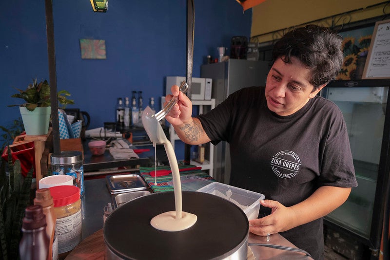 emprendedora crepas